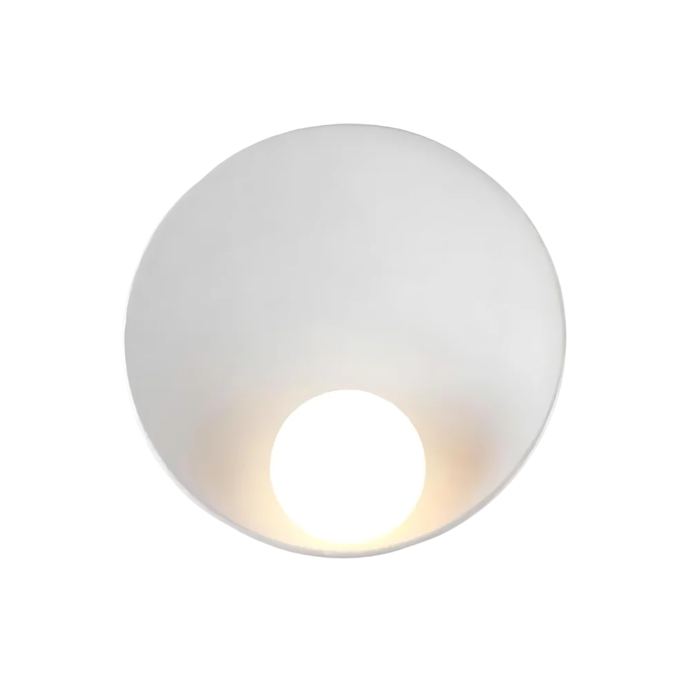 Serenity Modern Resin Japandi Metal Wall Lamp