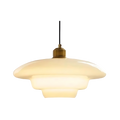 The Pearl of Art Deco Glass Pendant Light