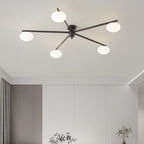 Lambda Minimalist Nordic Glass Ceiling Light