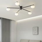 Lambda Minimalist Nordic Glass Ceiling Light