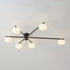 Lambda Minimalist Nordic Glass Ceiling Light