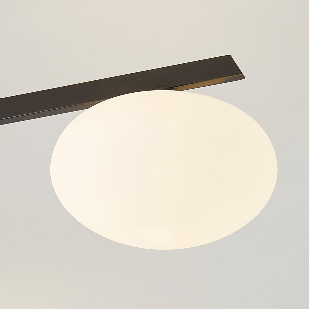Lambda Minimalist Nordic Glass Ceiling Light