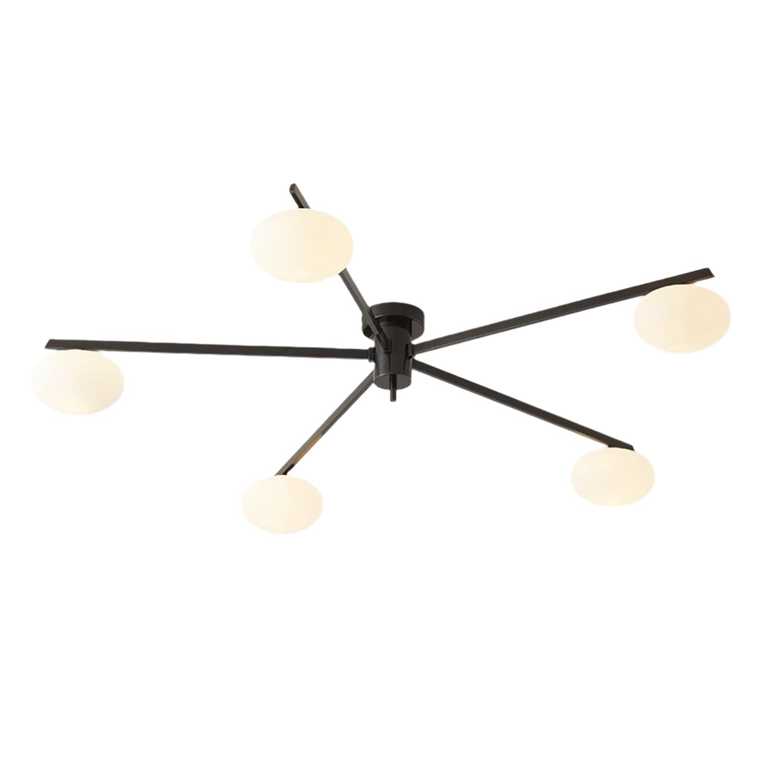 Lambda Minimalist Nordic Glass Ceiling Light