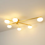 Lambda Minimalist Nordic Glass Ceiling Light
