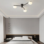 Lambda Minimalist Nordic Glass Ceiling Light