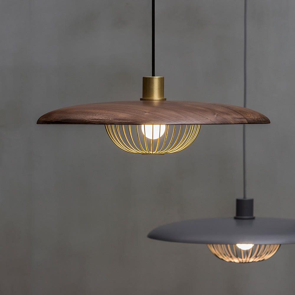 Wooden Metal Nordic Kasa Pendant Light
