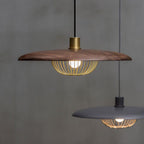 Wooden Metal Nordic Kasa Pendant Light