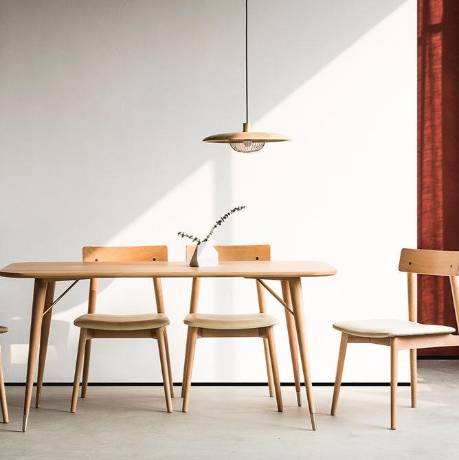 Wooden Metal Nordic Kasa Pendant Light