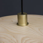 Wooden Metal Nordic Kasa Pendant Light