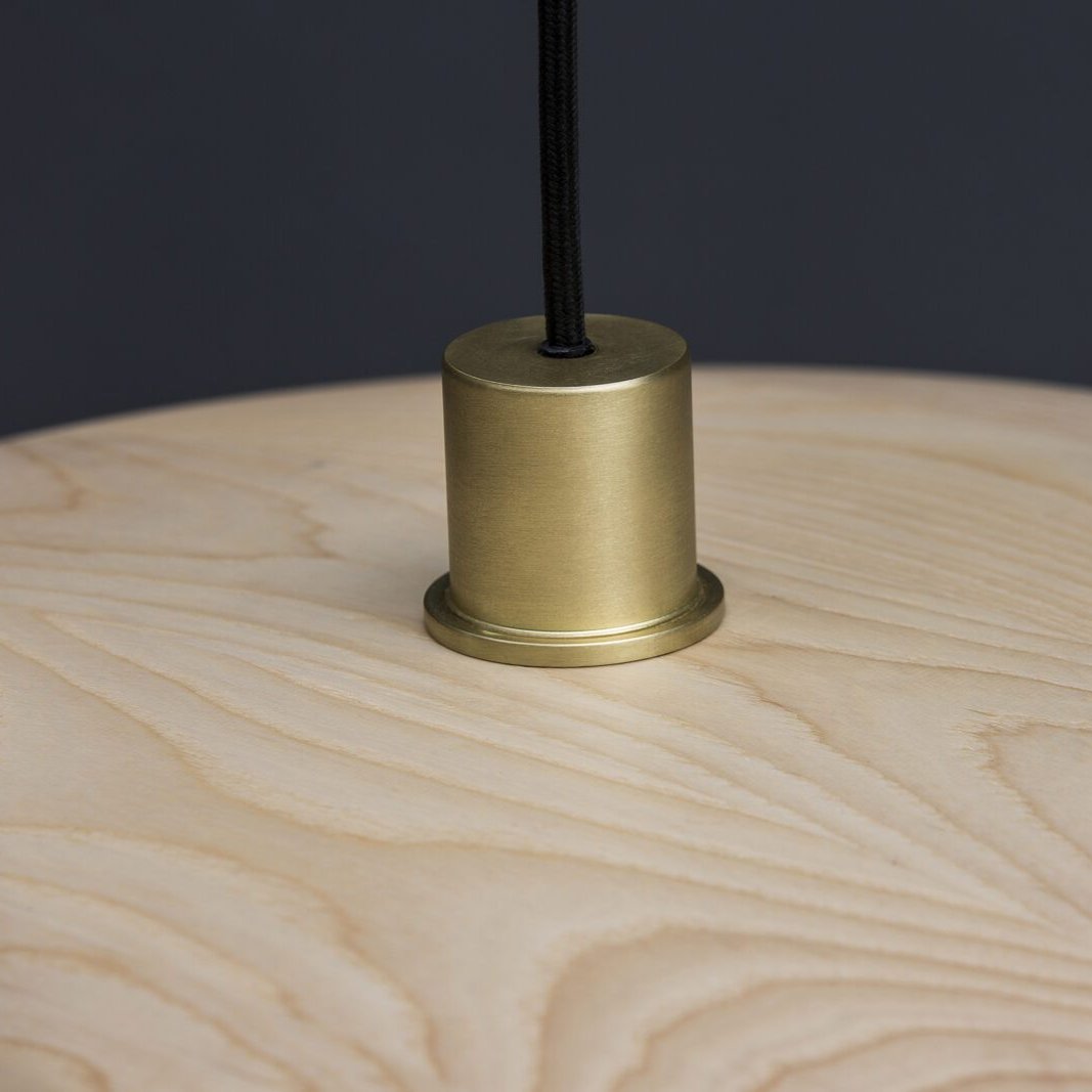 Wooden Metal Nordic Kasa Pendant Light