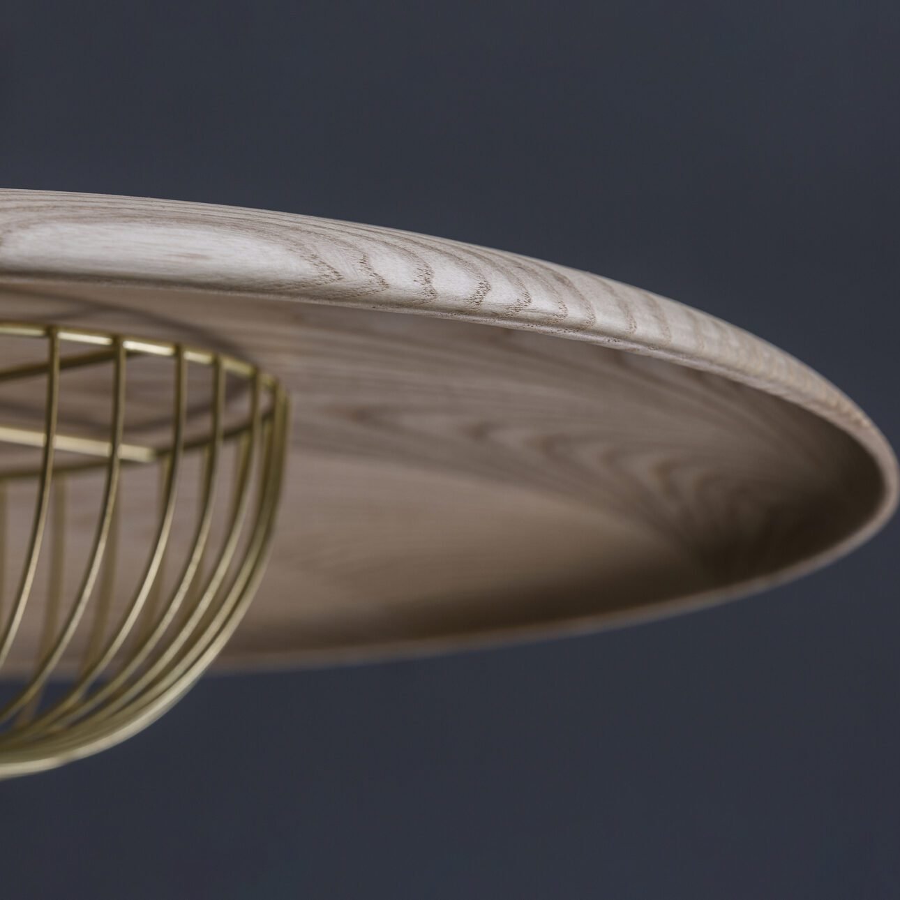 Wooden Metal Nordic Kasa Pendant Light