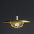 Wooden Metal Nordic Kasa Pendant Light