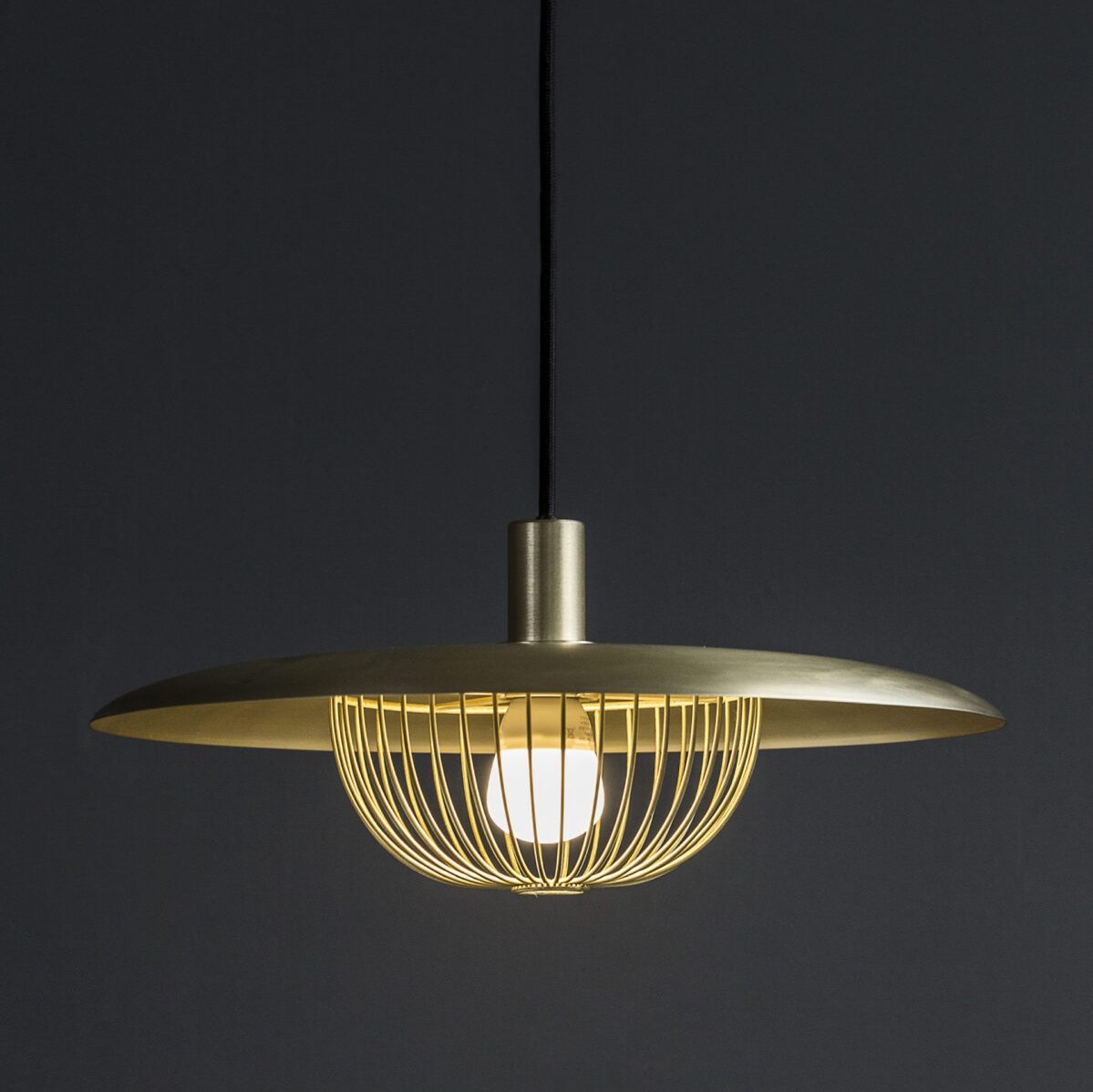 Wooden Metal Nordic Kasa Pendant Light