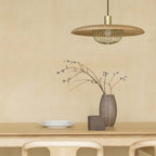 Wooden Metal Nordic Kasa Pendant Light