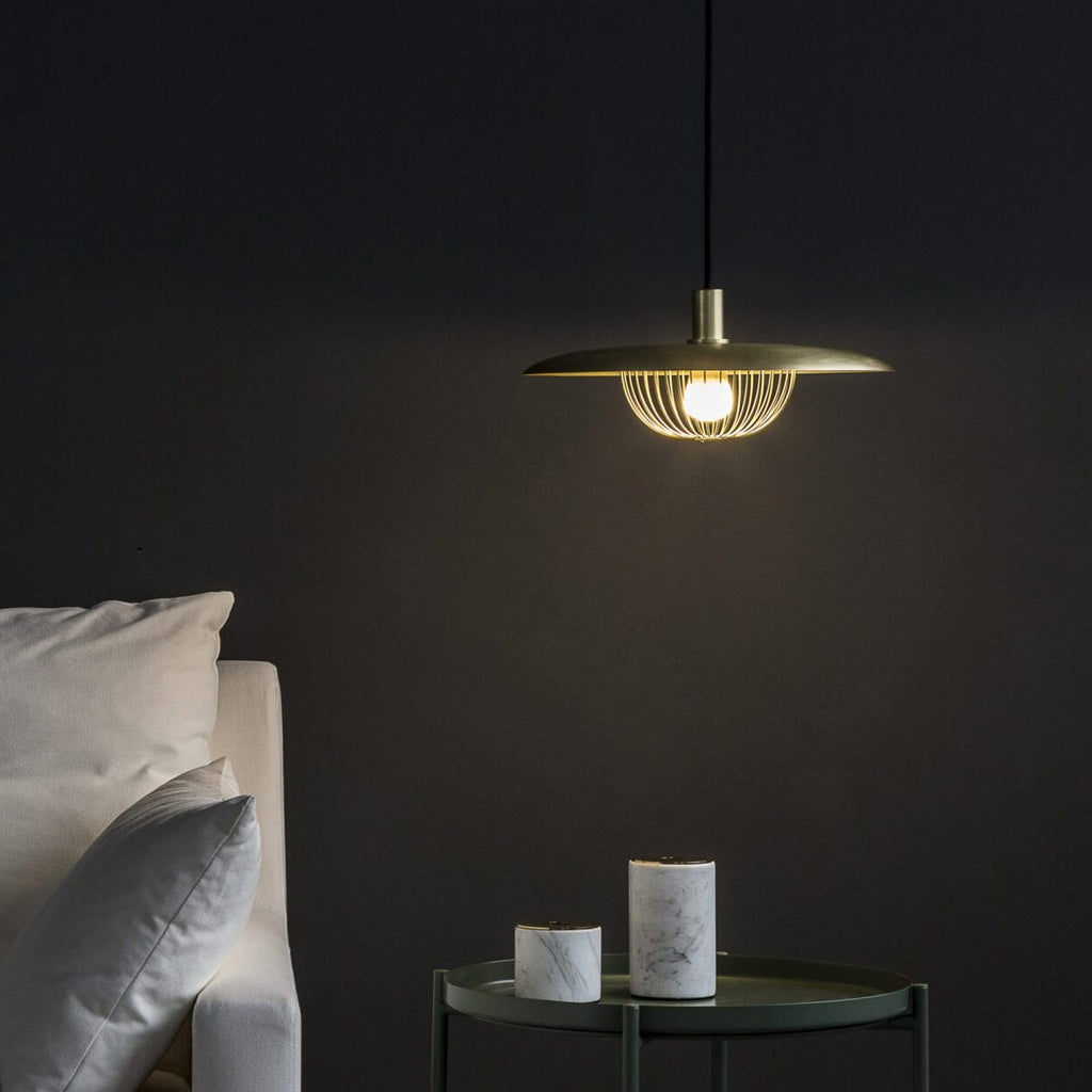 Wooden Metal Nordic Kasa Pendant Light