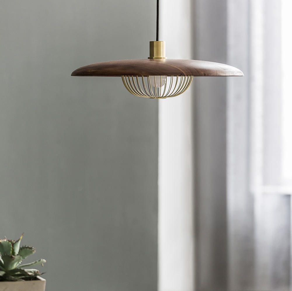 Wooden Metal Nordic Kasa Pendant Light