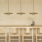 Wooden Metal Nordic Kasa Pendant Light