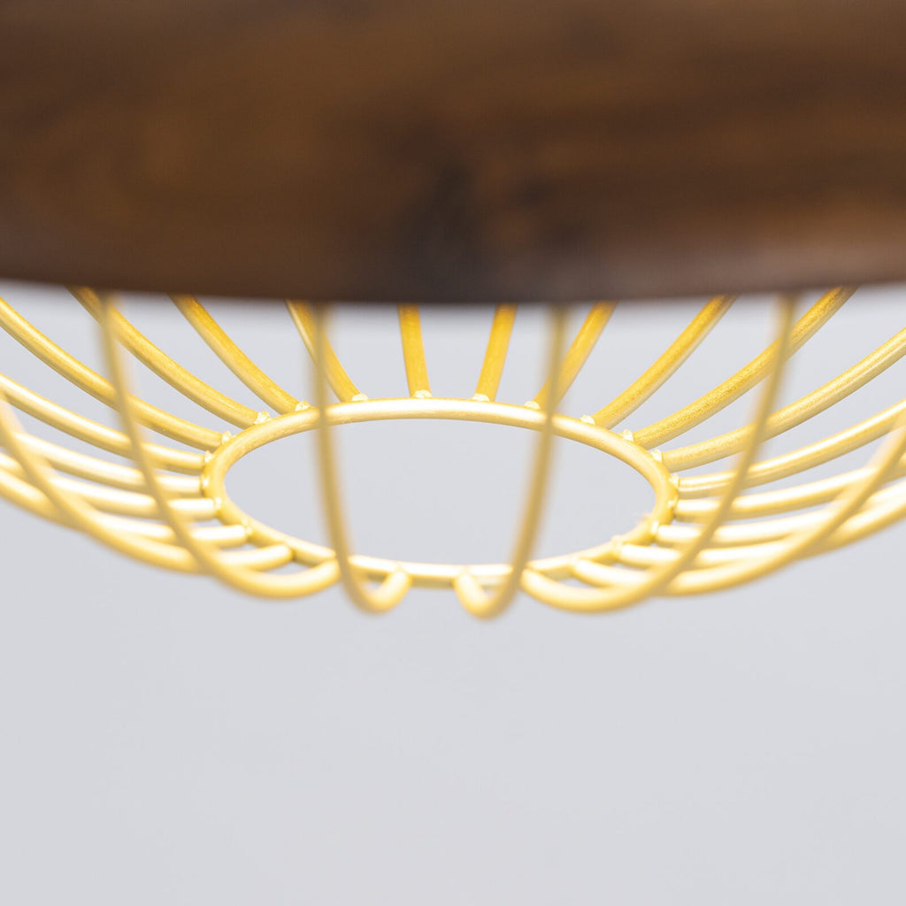 Wooden Metal Nordic Kasa Pendant Light