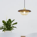Wooden Metal Nordic Kasa Pendant Light