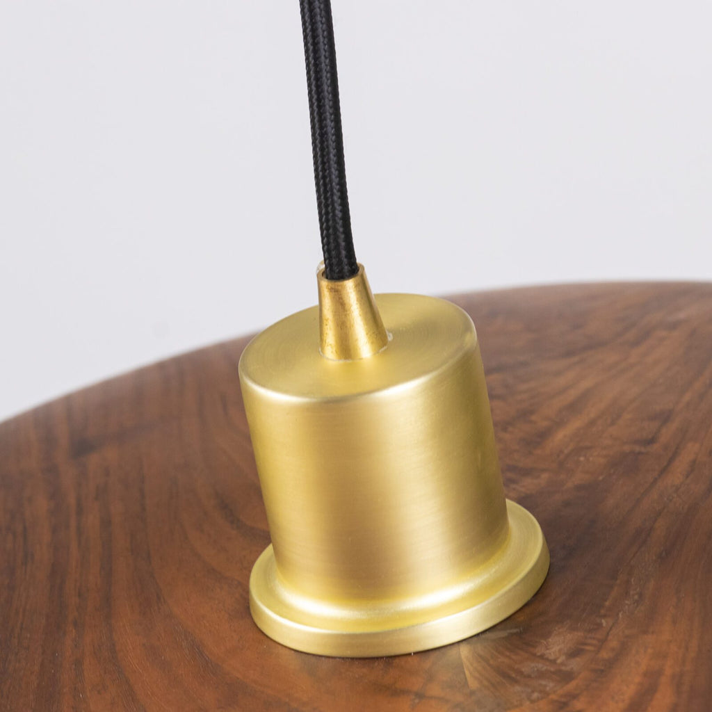 Wooden Metal Nordic Kasa Pendant Light
