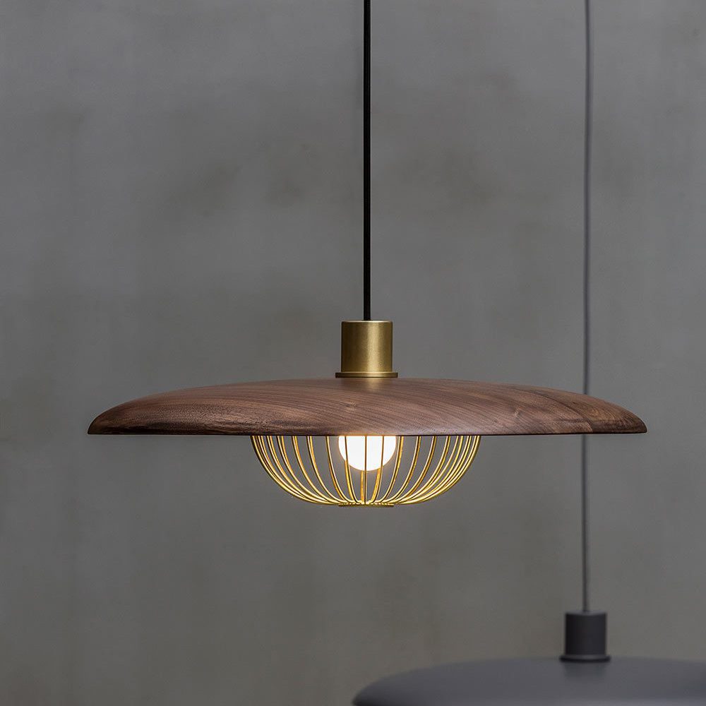 Wooden Metal Nordic Kasa Pendant Light