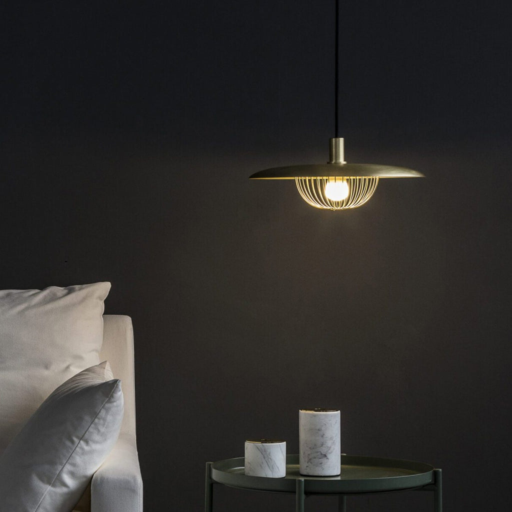 Wooden Metal Nordic Kasa Pendant Light
