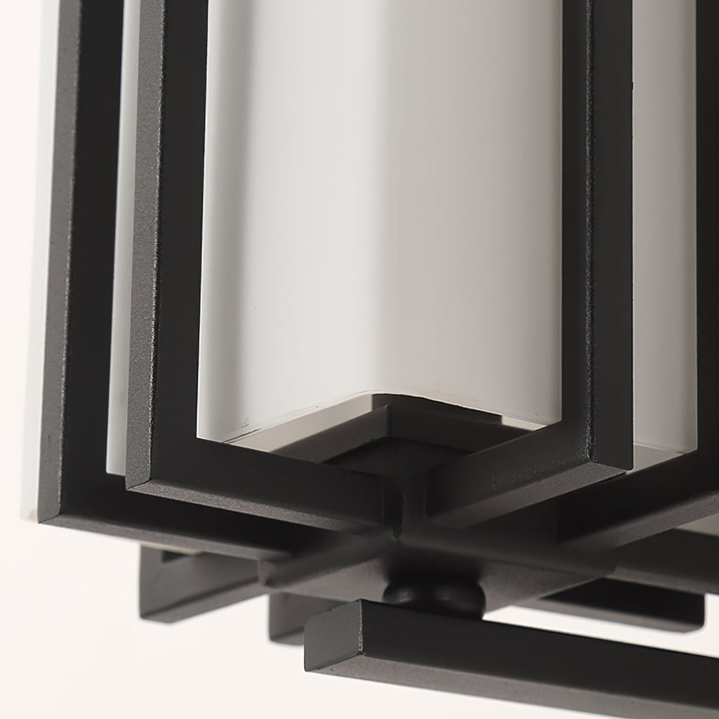 Krajewski Retro Industrial Glass Outdoor Wall Light
