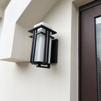 Krajewski Retro Industrial Glass Outdoor Wall Light
