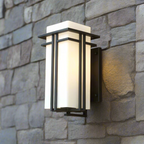 Krajewski Retro Industrial Glass Outdoor Wall Light