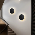 Modern Nordic Round Aluminum Minimalist LED Wall Light
