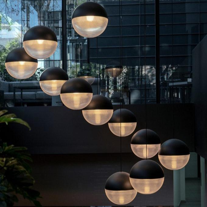 Lens Flair Pendant Light
