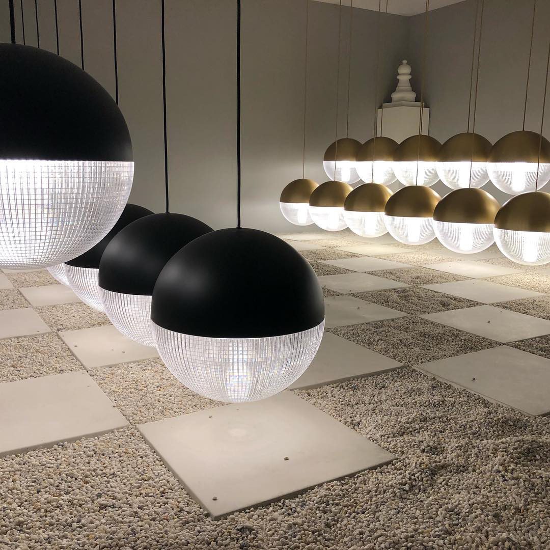 Lens Flair Pendant Light