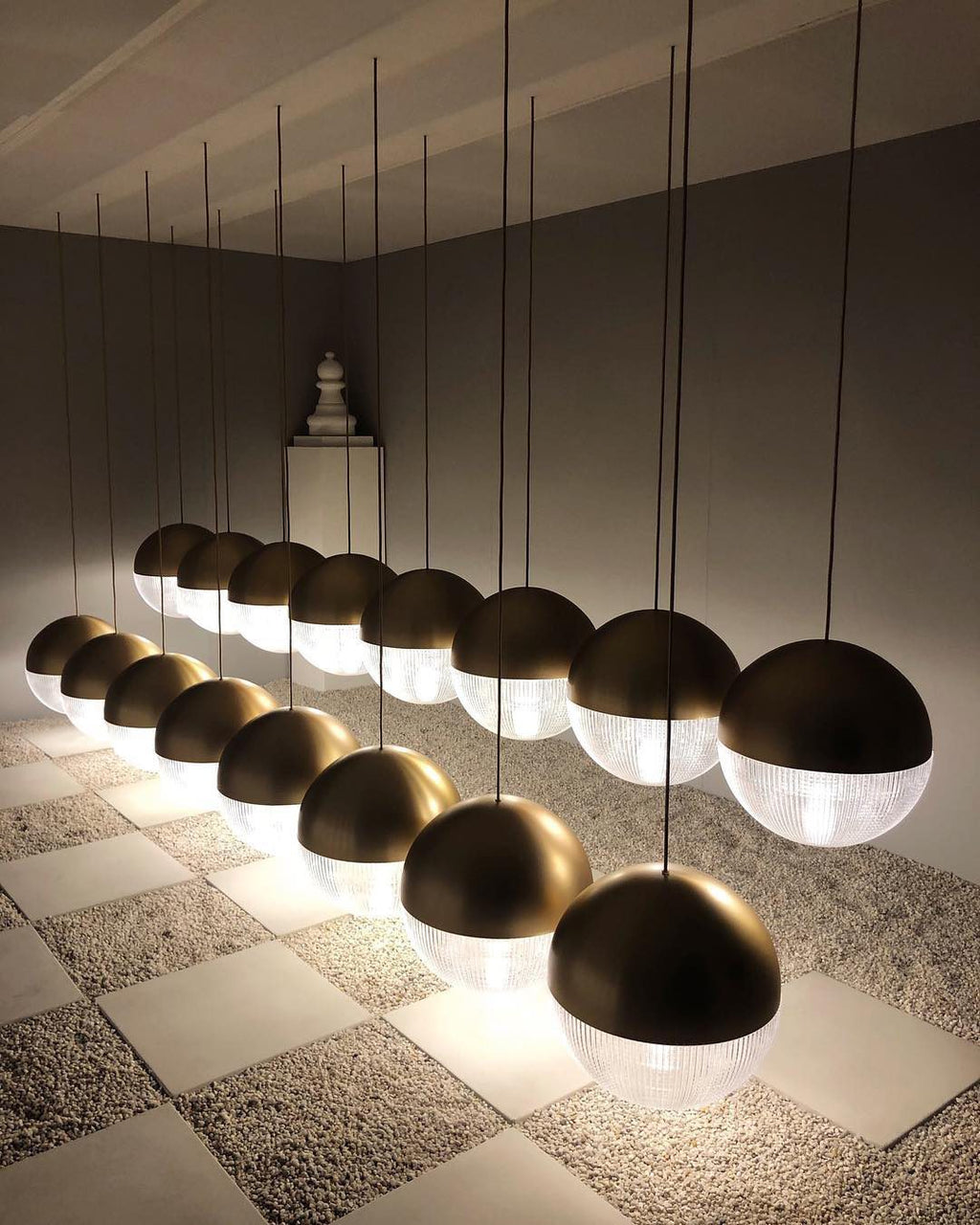 Lens Flair Pendant Light