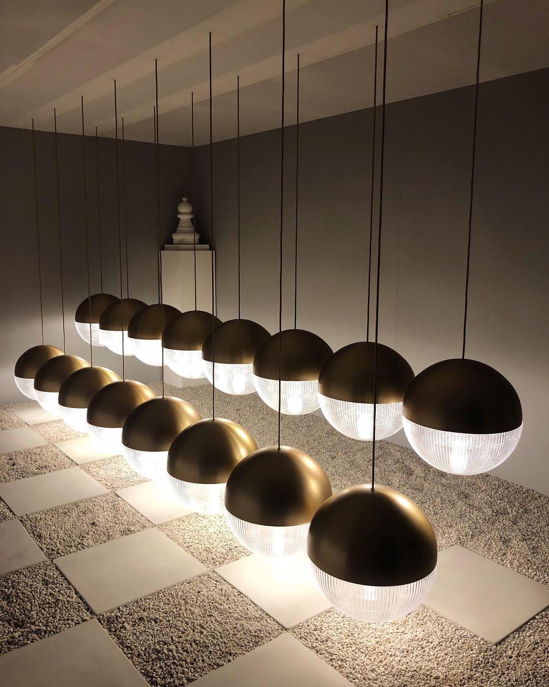 Lens Flair Pendant Light