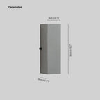 Minimalist Cement Square Outdoor Wall Light