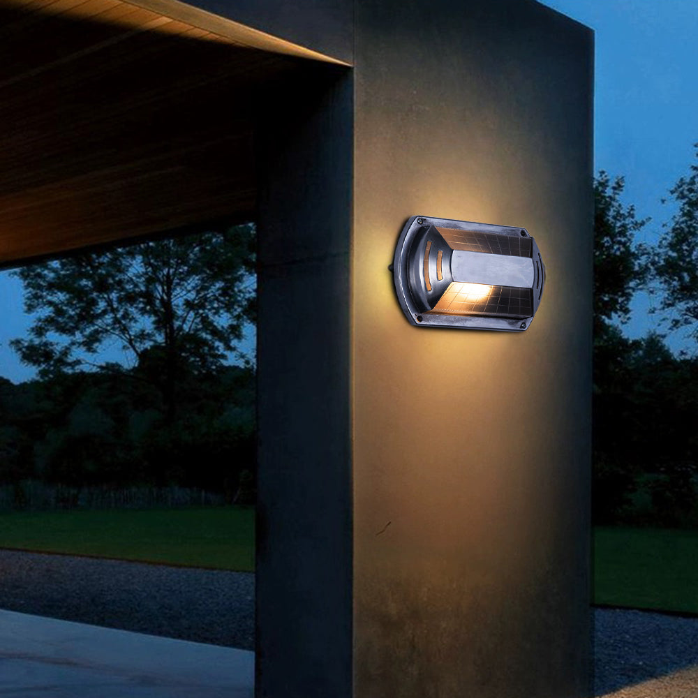 Wall Lamp Geometric Modern Metal Glass  IP65 Waterproof Outdoor Light