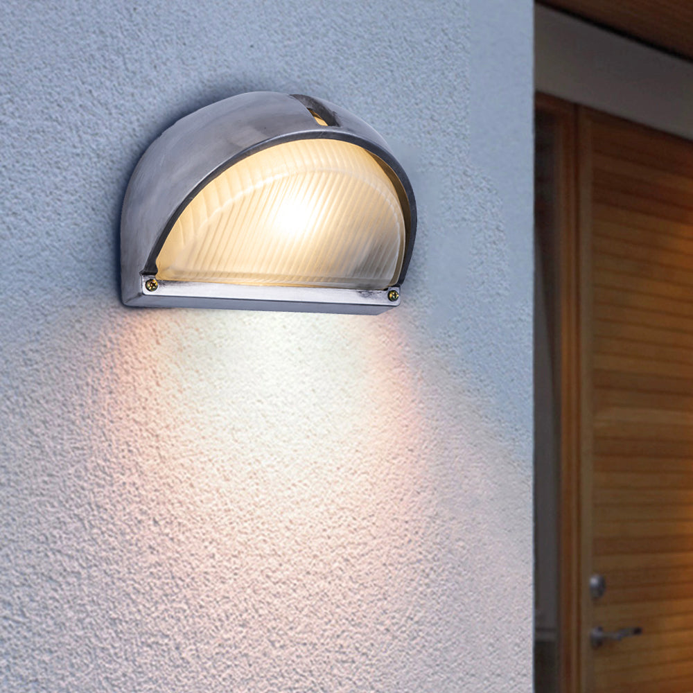 Wall Lamp Geometric Modern Metal Glass  IP65 Waterproof Outdoor Light