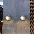 Wall Lamp Geometric Modern Metal Glass  IP65 Waterproof Outdoor Light