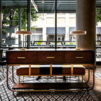 Radiant Tower of Light Minimalist Metal Table Lamp