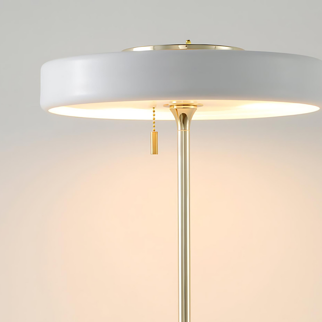 Radiant Tower of Light Minimalist Metal Table Lamp