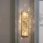 Laminated Crystal Wall Light