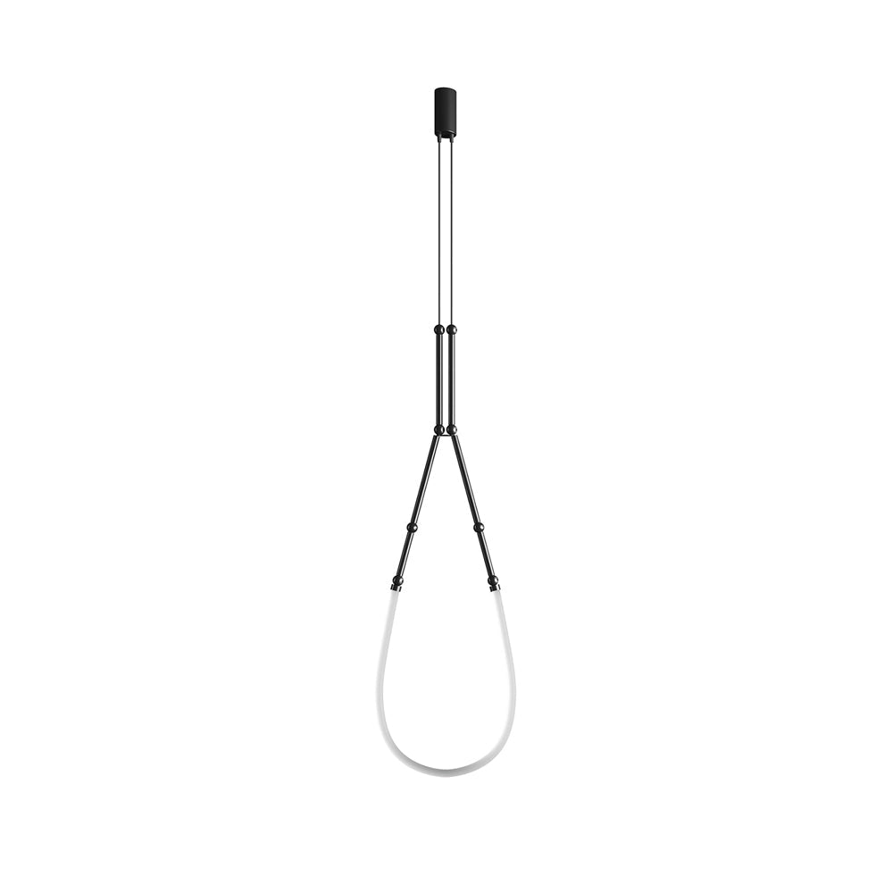 Leed Wabi Sabi Sculptural Silicone LED Luxury Chandelier