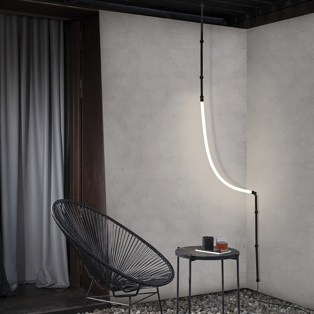 Leed Wabi Sabi Sculptural Silicone LED Luxury Chandelier