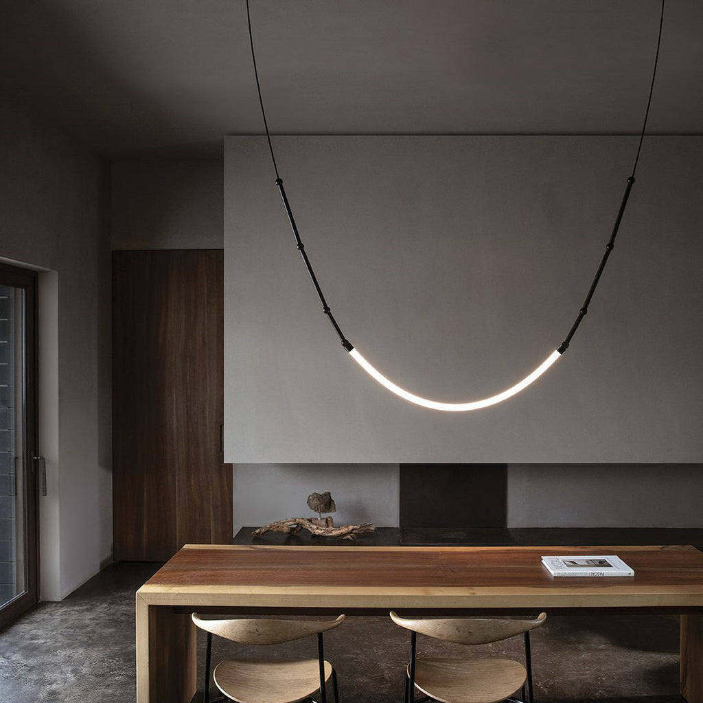 Leed Wabi Sabi Sculptural Silicone LED Luxury Chandelier