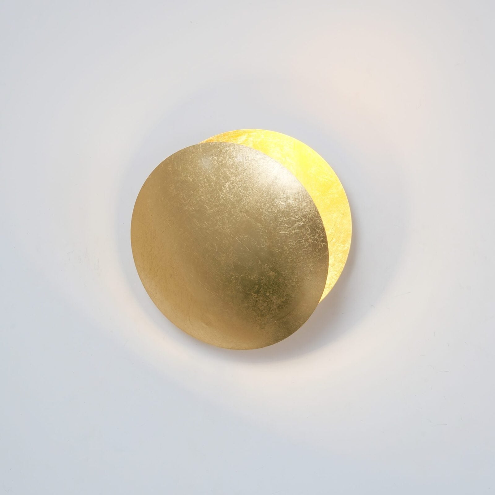 Round Circle Rotating Lederam Wall Light