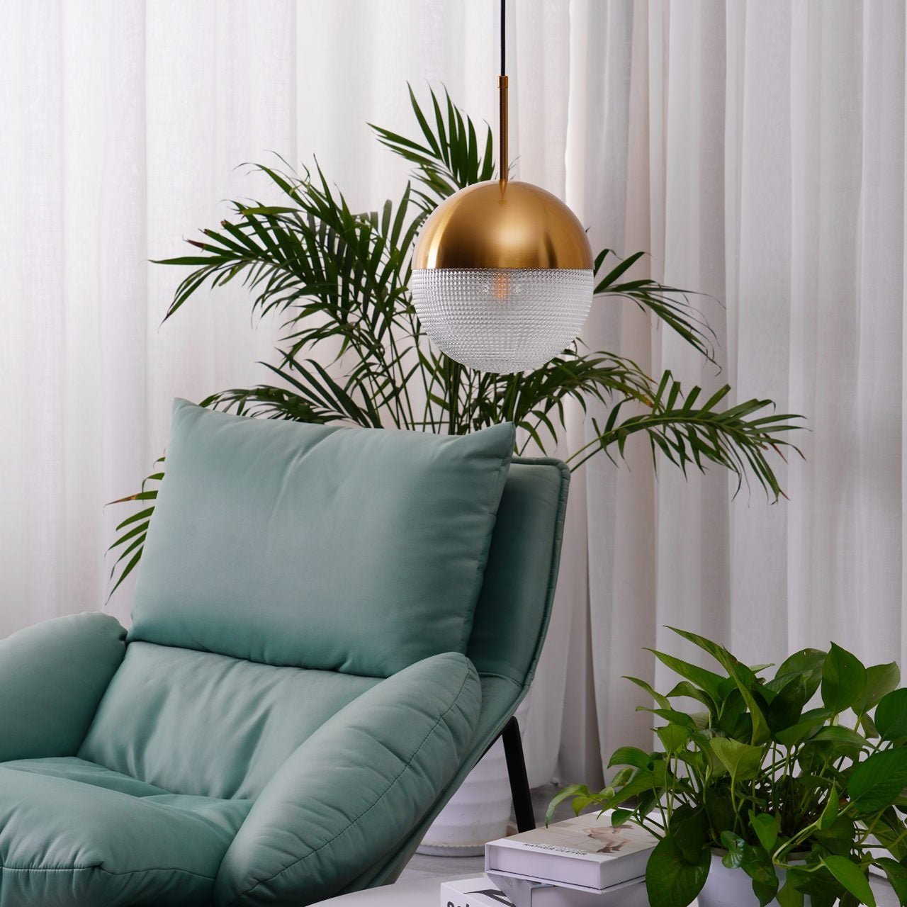 Lens Flair Pendant Light