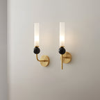 Marble Light Luxury Copper Long Pole Wall Light