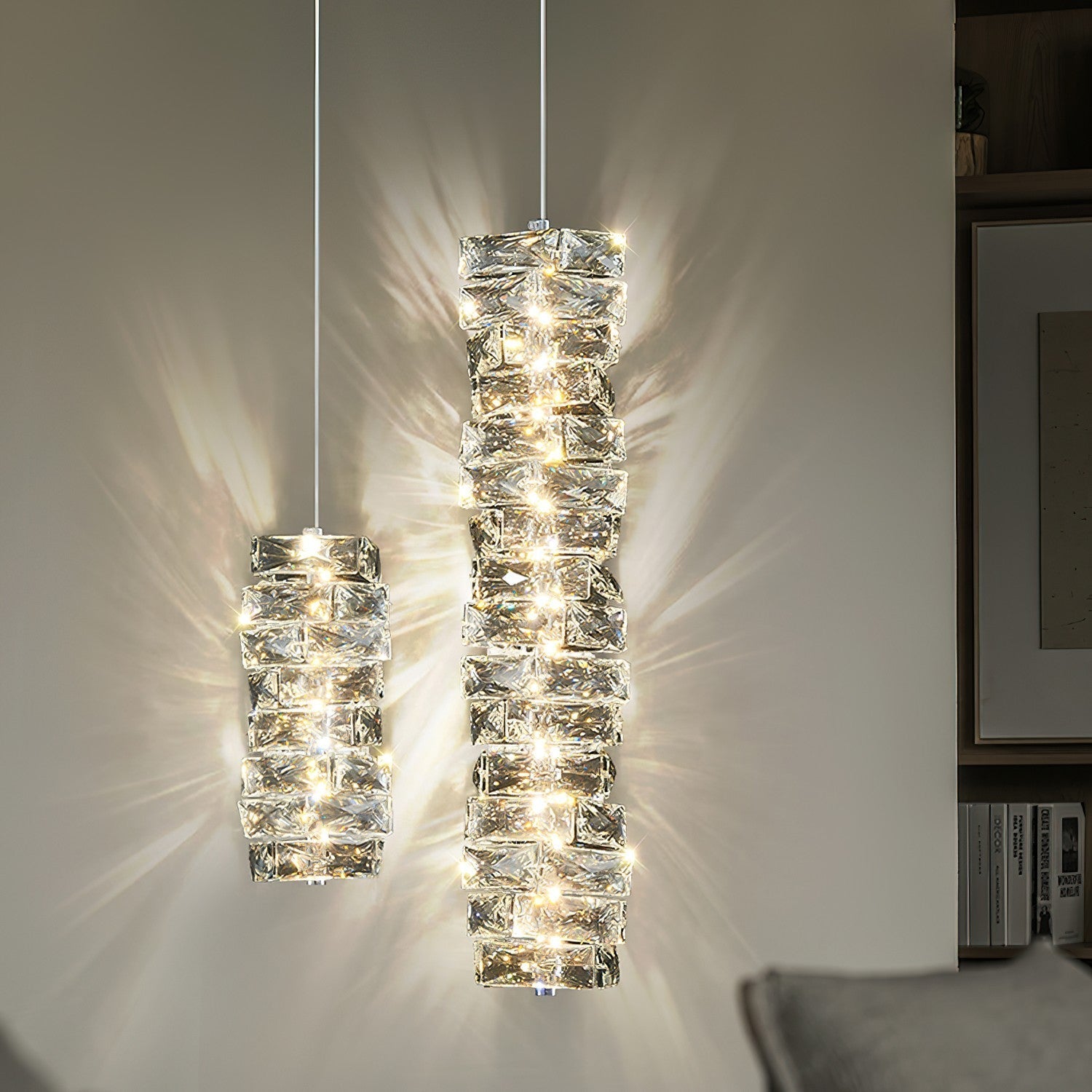 Light Luxury Leuchten Crystal Pendant Light