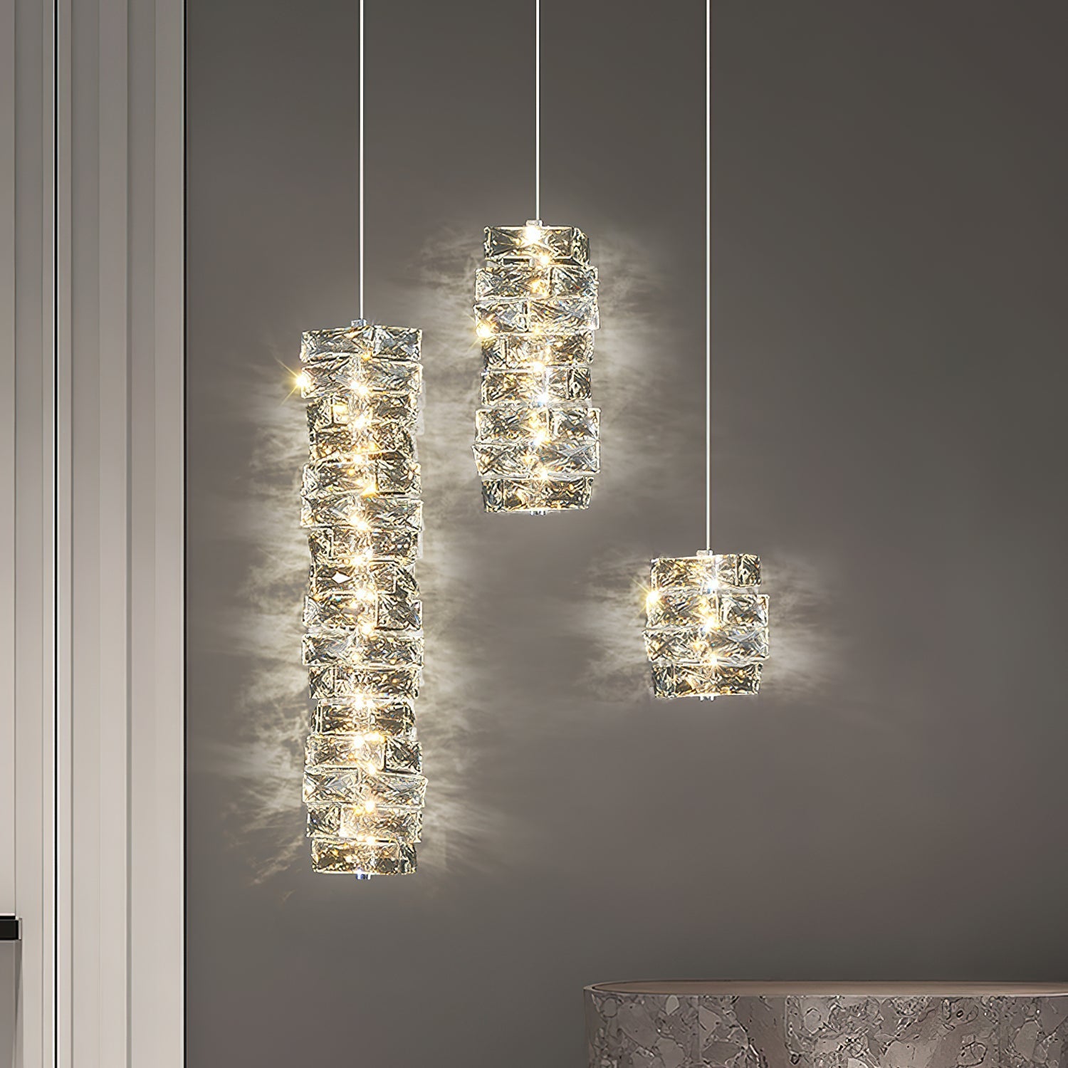 Light Luxury Leuchten Crystal Pendant Light