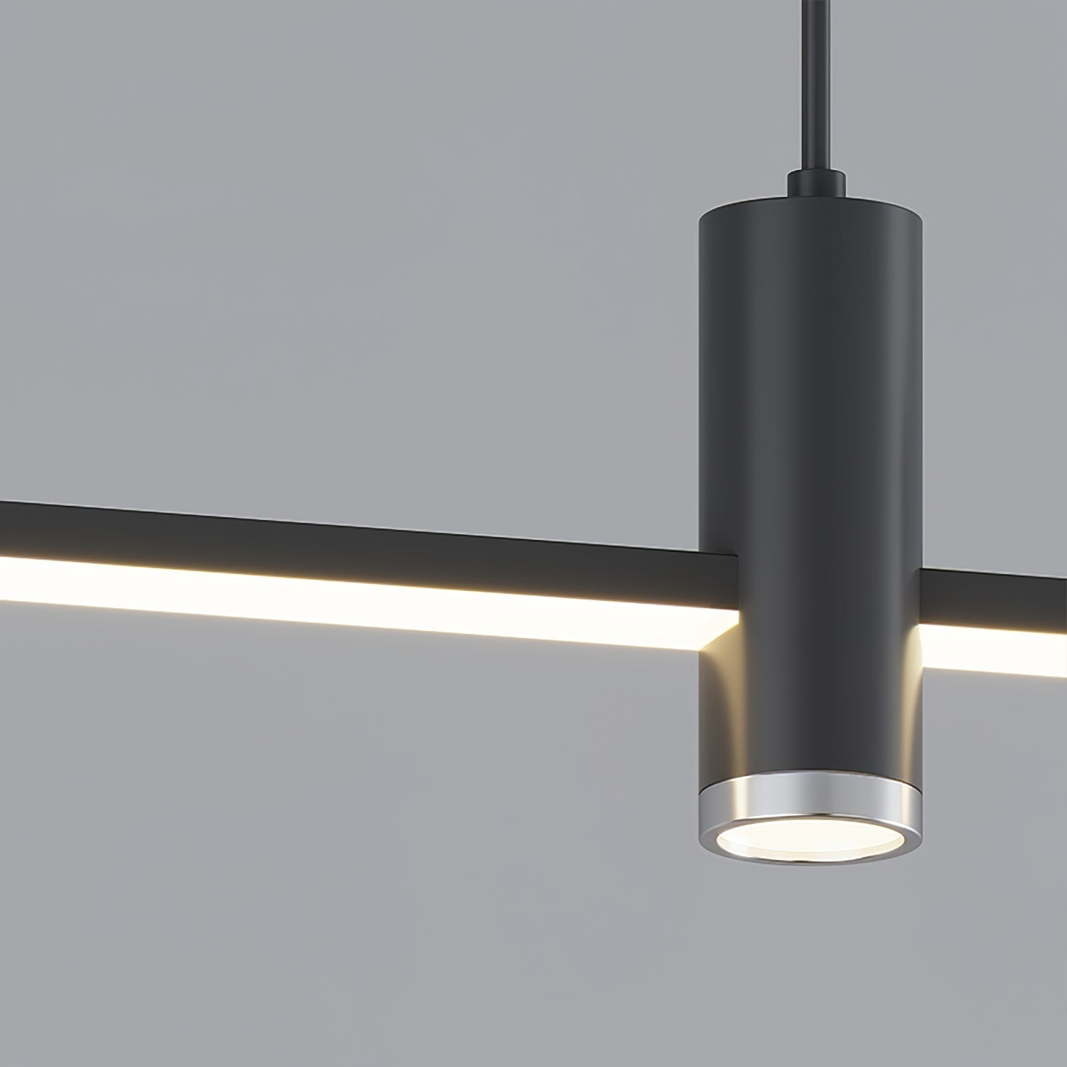 Lucent Frame Minimalist Metal Pendant Light